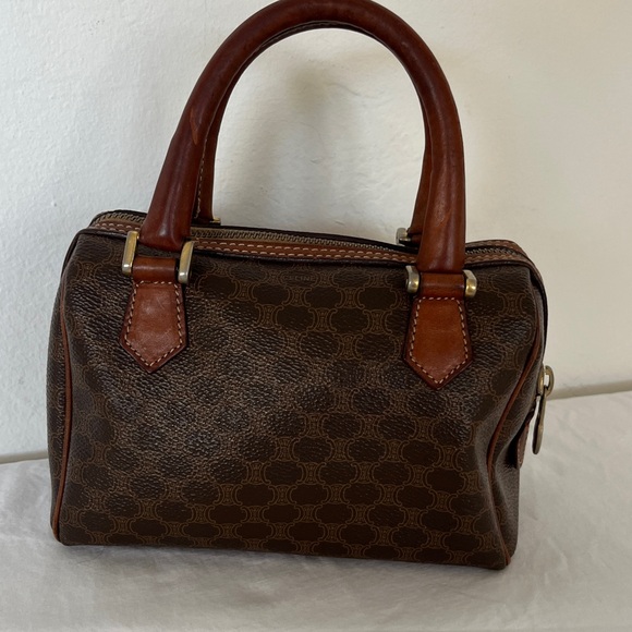 Authentic Celine Mini Handbag with Leather Trim - Picture 16 of 16